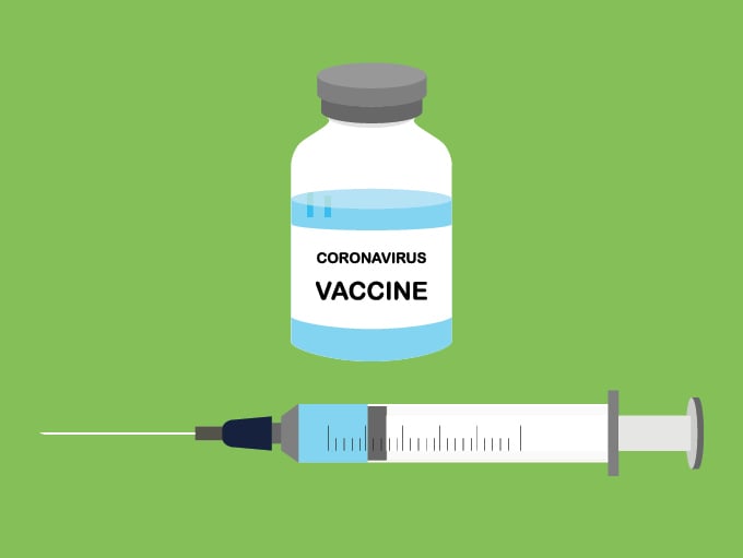 冠状病毒疫苗示意图